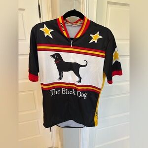 Louis Garneau Cycling Jersey Men’s L The Black Dog Martha’s Vineyard Adult Sport